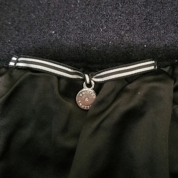 Knitted & Knotted Purple Yarn Knit Pencil Skirt 6 - Picture 8 of 8